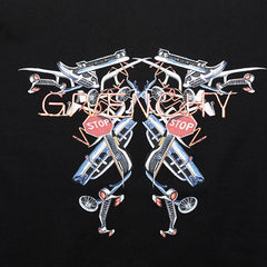 Kaos Givenchy Bermotif, Unisex -J-17