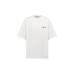 Kaos Pendek DIOR dengan Motif Gambar/Cetak, Cocok untuk Pria dan Wanita -D-21