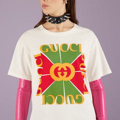 GUCCI Kaos Oversize Original - Kualitas Terbaik, Unisex, COD G-68