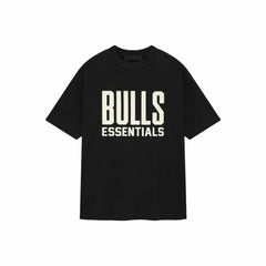 FEAR OF GOD Kaos lengan pendek original merek streetwear fashion dengan model super oversized (sangat longgar).FG-9715