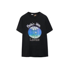 Kaos Pendek LOEWE dengan Motif Gambar/Cetak, Cocok untuk Pria dan Wanita -LE-12