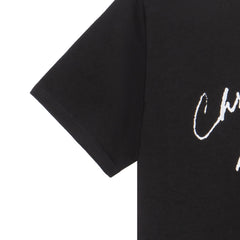 Kaos Pendek DIOR dengan Motif Gambar/Cetak, Cocok untuk Pria dan Wanita -D-04
