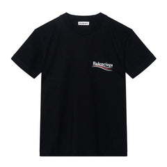 Kaos Pendek Balenciaga dengan Motif Gambar/Cetak, Cocok untuk Pria dan Wanita -BL-15