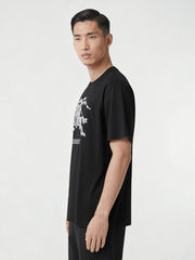 Burberry Kaos Logo Seri Huruf, Unisex, COD '"B-10