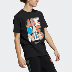 adidas Kaos Logo Seri Huruf, Unisex, COD '" AD-17