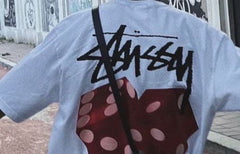 STUSSY Kaos Oversize Original - Kualitas Terbaik, Unisex, COD'-S-46
