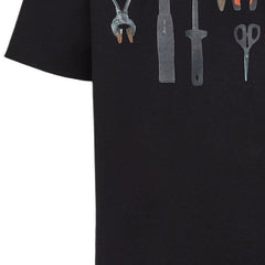 Kaos Pendek FENDI dengan Motif Gambar/Cetak, Cocok untuk Pria dan WanitaF-21