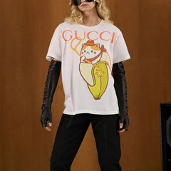 GUCCI Kaos Oversize Original - Kualitas Terbaik, Unisex, COD '" G-128