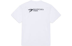 Kaos Pendek Balenciaga dengan Motif Gambar/Cetak, Cocok untuk Pria dan Wanita -BL-51