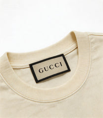 GUCCI Kaos Oversize Original Pola lebah kecil - Kualitas Terbaik, Unisex, COD'-G-127