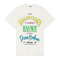 Kaos Pendek Balenciaga dengan Motif Gambar/Cetak, Cocok untuk Pria dan Wanita -BL-33