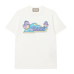 GUCCI Kaos Oversize Original - Kualitas Terbaik, Unisex, COD G-74