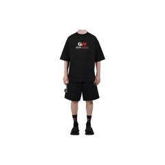 Kaos Pendek Balenciaga dengan Motif Gambar/Cetak, Cocok untuk Pria dan Wanita -BL-31