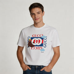 GUCCI Kaos Oversize Original - Kualitas Terbaik, Unisex, COD '" G-130