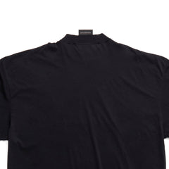 Kaos Pendek Balenciaga dengan Motif Gambar/Cetak, Cocok untuk Pria dan Wanita -BL-45