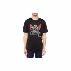 Kaos Pendek Balenciaga dengan Motif Gambar/Cetak, Cocok untuk Pria dan Wanita -F-01