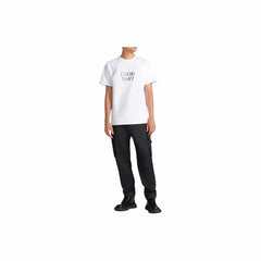 Kaos Pendek DIOR dengan Motif Gambar/Cetak, Cocok untuk Pria dan Wanita -D-13