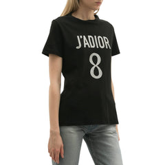 Kaos Pendek DIOR dengan Motif Gambar/Cetak, Cocok untuk Pria dan Wanita -D-23