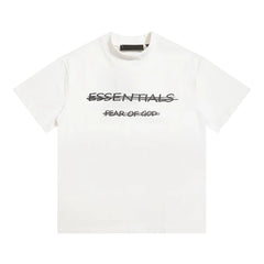 FEAR OF GOD Kaos lengan pendek original merek streetwear fashion dengan model super oversized (sangat longgar).FG-9705