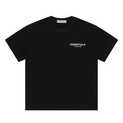 FEAR OF GOD Kaos lengan pendek original merek streetwear fashion dengan model super oversized (sangat longgar).FG-9704