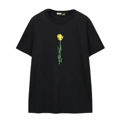 Kaos Pendek LOEWE dengan Motif Gambar/Cetak, Cocok untuk Pria dan Wanita -LE-23