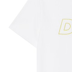 Kaos Pendek DIOR dengan Motif Gambar/Cetak, Cocok untuk Pria dan Wanita -D-18