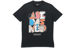 adidas Kaos Logo Seri Huruf, Unisex, COD '" AD-17