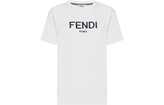 Kaos Pendek FENDI dengan Motif Gambar/Cetak, Cocok untuk Pria dan WanitaF-06