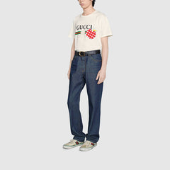 GUCCI Kaos Oversize Original - Kualitas Terbaik, Unisex, COD '" G-23