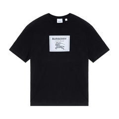 Burberry Kaos Logo Seri Huruf, Unisex, COD '"B-65