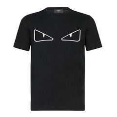 Kaos Pendek FENDI dengan Motif Gambar/Cetak, Cocok untuk Pria dan WanitaF-50