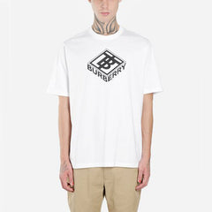 Burberry Kaos Logo Seri Huruf, Unisex, COD '"B-56