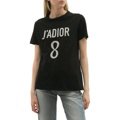 Kaos Pendek DIOR dengan Motif Gambar/Cetak, Cocok untuk Pria dan Wanita -D-23