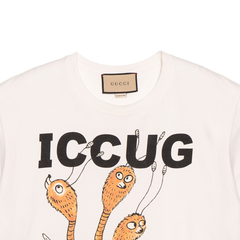 GUCCI Kaos Oversize Original - Kualitas Terbaik, Unisex, COD G-112