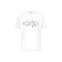 Kaos Givenchy Bermotif, Unisex -J-09