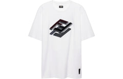 Kaos Pendek FENDI dengan Motif Gambar/Cetak, Cocok untuk Pria dan WanitaF-11