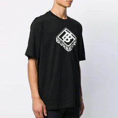 Burberry Kaos Logo Seri Huruf, Unisex, COD '"B-57