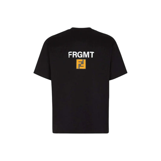 Kaos Pendek FENDI dengan Motif Gambar/Cetak, Cocok untuk Pria dan WanitaF-02