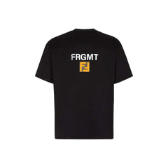 Kaos Pendek FENDI dengan Motif Gambar/Cetak, Cocok untuk Pria dan WanitaF-02