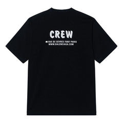 Kaos Pendek Balenciaga dengan Motif Gambar/Cetak, Cocok untuk Pria dan Wanita -BL-41