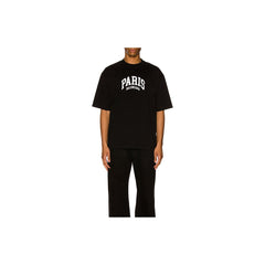 Kaos Pendek Balenciaga dengan Motif Gambar/Cetak, Cocok untuk Pria dan Wanita -BL-34