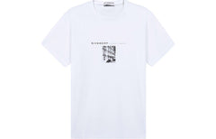 Kaos Givenchy Bermotif, Unisex -J-44