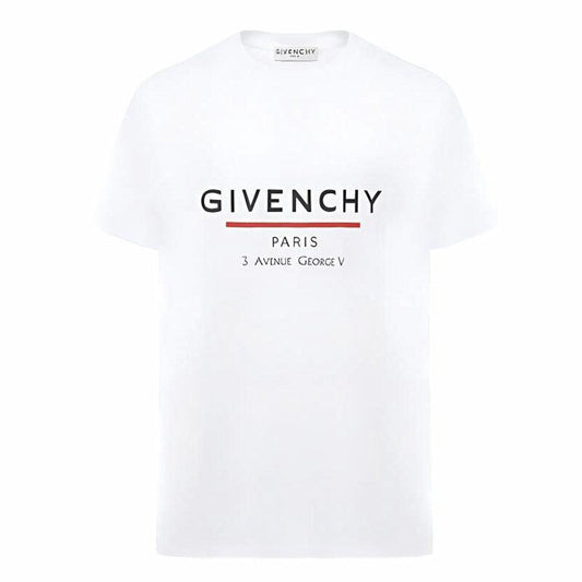 Kaos Givenchy Bermotif, Unisex -J-45