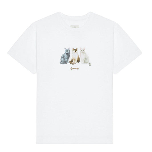 Kaos Givenchy Bermotif, Unisex -J-38