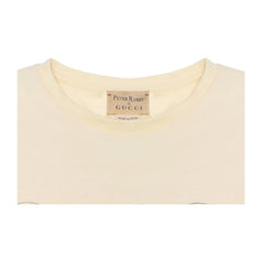 GUCCI Kaos Peter Rabbit SS24 Motif Logo Kartun Lengan Pendek Motif Stroberi-G-126