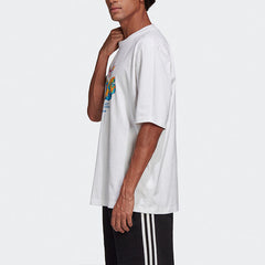 adidas Kaos Logo Seri Huruf, Unisex, COD '" AD-45