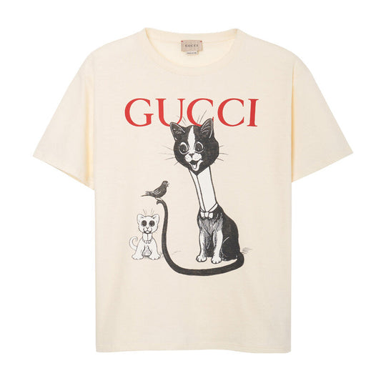 GUCCI Kaos Oversize Original - Kualitas Terbaik, Unisex, COD     '"  G-36
