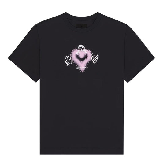 Kaos Givenchy Bermotif, Unisex -J-13