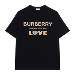 Burberry Kaos Logo Seri Huruf, Unisex, COD '"B-46