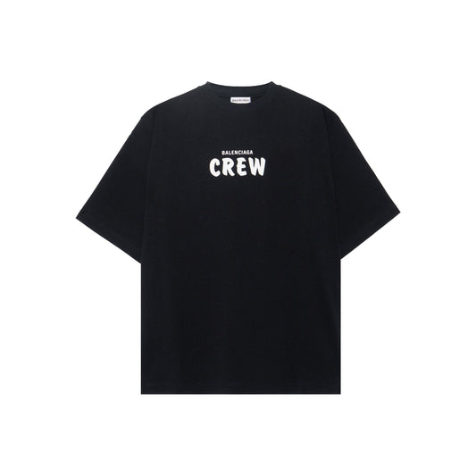 Kaos Pendek Balenciaga dengan Motif Gambar/Cetak, Cocok untuk Pria dan Wanita -BL-12